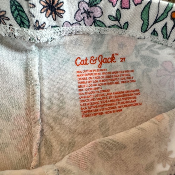 CAT & JACK | Toddler Girl Leggings 2T (2-pack) - Picture 5 of 5